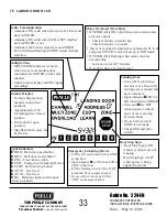 Preview for 37 page of PEELLE 224-EN Installation & Interface Manual