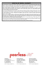 Preview for 12 page of peerless-AV ACC215 Manual