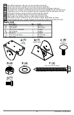 Preview for 6 page of peerless-AV ACC556 Manual