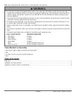 Preview for 2 page of peerless-AV ACC952 Installation And Assembly Manual