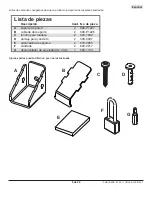 Preview for 9 page of peerless-AV ACC952 Installation And Assembly Manual