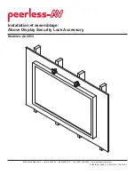 Preview for 13 page of peerless-AV ACC952 Installation And Assembly Manual