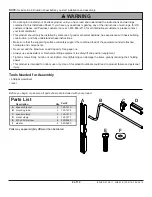 Preview for 2 page of peerless-AV ACCXT100 Installation And Assembly Manual