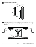 Preview for 3 page of peerless-AV ACCXT100 Installation And Assembly Manual