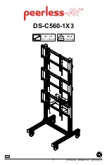 Предварительный просмотр 1 страницы peerless-AV DS-C560-1X3 Installation Instructions Manual