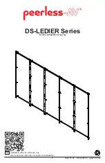 peerless-AV DS-LEDIER Series Installation Instructions Manual preview