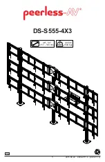 peerless-AV DS-S555-4X3 Manual preview