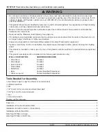 Preview for 2 page of peerless-AV DS509 Installation And Assembly Manual