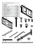 Preview for 3 page of peerless-AV DS509 Installation And Assembly Manual