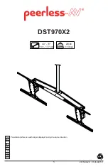 peerless-AV DST970X2 Manual preview