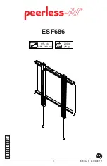 peerless-AV ESF686 Manual preview