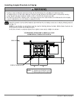 Предварительный просмотр 9 страницы peerless-AV HDS-OWK Series Installation And Assembly Manual