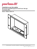 peerless-AV IBA2AC Installation And Assembly Manual preview