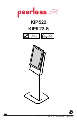 peerless-AV KIP522 User Manual preview