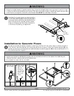 Preview for 3 page of peerless-AV LCFS 100 Installation And Assembly Manual