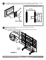 Preview for 10 page of peerless-AV Mobile Videowall Trolley PDVWM 3x3 46 55 L Installation And Assembly Manual