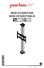 Preview for 1 page of peerless-AV MOD-FCS2KIT300 Manual