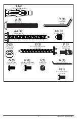 Preview for 7 page of peerless-AV MOD-PJF2KIT100-CPF-B Installation Instructions Manual