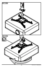 Preview for 24 page of peerless-AV MOD-PJF2KIT100-CPF-B Installation Instructions Manual