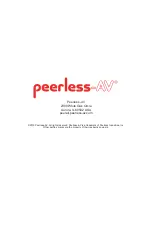 Предварительный просмотр 16 страницы peerless-AV PeerSound ADS100-B User Manual And Installation Manual