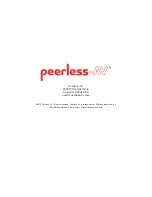 Preview for 24 page of peerless-AV Pico Broadcaster HDS-PB100 User Manual And Installation Manual