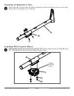 Preview for 8 page of peerless-AV PSTA-028 Installation And Assembly Manual