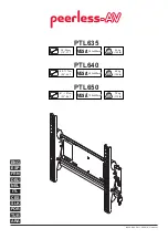 peerless-AV PTL635 Manual preview