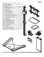 Preview for 14 page of peerless-AV SC550 Installation And Assembly Manual