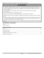 Preview for 2 page of peerless-AV SC550GL Installation And Assembly Manual