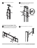 Предварительный просмотр 7 страницы peerless-AV SC590 Installation And Assembly Manual