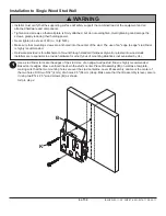 Preview for 4 page of peerless-AV SmartMount ST632 Installation And Assembly Manual