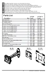 Preview for 6 page of peerless-AV SP740P Manual