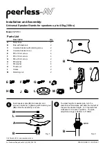 peerless-AV SPK510 Installation And Assembly preview