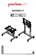 Preview for 1 page of peerless-AV SR598ML3T Manual