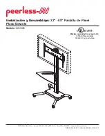 Preview for 14 page of peerless-AV SS560G Installation And Assembly Manual