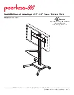 Preview for 27 page of peerless-AV SS560G Installation And Assembly Manual