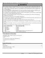 Preview for 2 page of peerless-AV SUA737 Installation And Assembly Manual