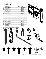 Preview for 3 page of peerless-AV SUA737 Installation And Assembly Manual