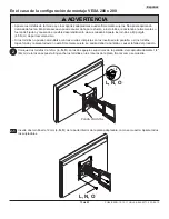 Preview for 13 page of peerless-AV SUA737 Installation And Assembly Manual