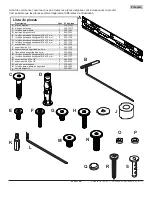 Предварительный просмотр 21 страницы peerless-AV SUF661 Installation And Assembly Manual