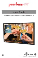 peerless-AV XTREME XHB553 User Manual preview