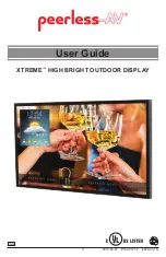 Предварительный просмотр 1 страницы peerless-AV XTREME XHB652 User Manual