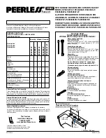 Peerless Faucet P299201LF Manual preview