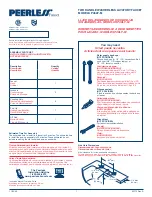 Preview for 1 page of Peerless Faucet P46LF-M Installation Instructions Manual