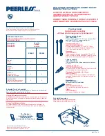 Preview for 2 page of Peerless Faucet P99231 Assembly & Parts List