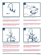 Предварительный просмотр 2 страницы Peerless Faucet P99526 Assembly Instructions Manual