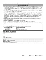 Preview for 2 page of PEERLESS Mounts EPMU-05 Installation And Assembly Manual