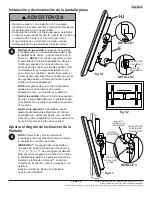 Предварительный просмотр 14 страницы PEERLESS Mounts EPMU-05 Installation And Assembly Manual