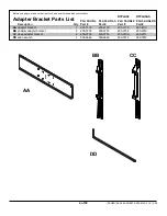 Preview for 4 page of PEERLESS Mounts PLA 50-UNL Installation And Assembly Manual