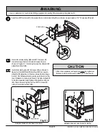 Предварительный просмотр 10 страницы PEERLESS Mounts PLAV70- UNLP-GS Installation And Assembly Manual